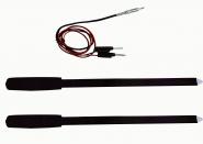 Flat electrodes pair, 23 cm 