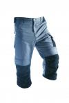 Summer trousers 3/4 length -grey- size 44 