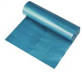 Müllsäcke 120 ltr. 100 µ Plastik blau Einzelrolle à 25 Stk. 
