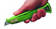 Sicherheitsmesser GREEN KNIFE mit 20 Trapezklingen 