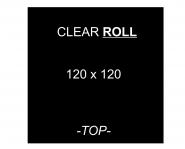 Cleartex-Roll A / 121 x 121- TOP 